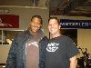New York Giants Michael Strahan and David